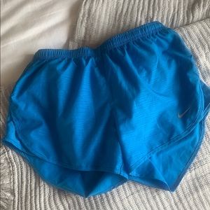 Blue Nike Tempo Running Shorts